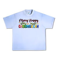Grape Ice merry happy chrismukkah with olive branch Urban Heavy Tee - FaDigitalArtStudio