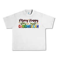 Lunar Rock merry happy chrismukkah with olive branch Urban Heavy Tee - FaDigitalArtStudio