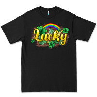 Black Lucky St. Patrick's Day Premium Tee - HowdyJamesFarm