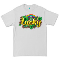 Dove Grey Lucky St. Patrick's Day Premium Tee - HowdyJamesFarm