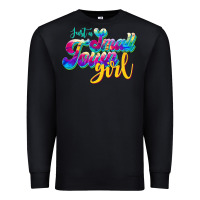 Black just a small town girl Premium Sweatshirt - JahusDesignShop
