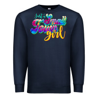 Navy just a small town girl Premium Sweatshirt - JahusDesignShop