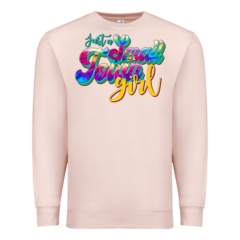 Just A Small Town Girl Premium Sweatshirt by JahusDesignShop | Teevron