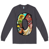 Smoke farm life alphabet lowercase letters o Long Sleeve Tee - BundleAndBundleShop
