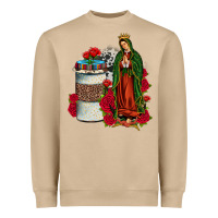 Mushroom our lady of guadalupe coffee Heavyweight Sweatshirt - JahusDesignShop