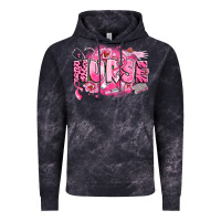 Cloud Black breast cancer nurse Vintage Hoodie - LillyAllenDesigns