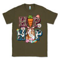 Army Green Western hip hop bunny Easter Day Classic Tee - CowGirlArtShop