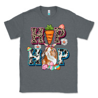 Charcoal Heather Western hip hop bunny Easter Day Classic Tee - CowGirlArtShop