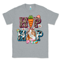 Heather Grey Western hip hop bunny Easter Day Classic Tee - CowGirlArtShop