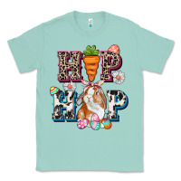 Seafoam Western hip hop bunny Easter Day Classic Tee - CowGirlArtShop