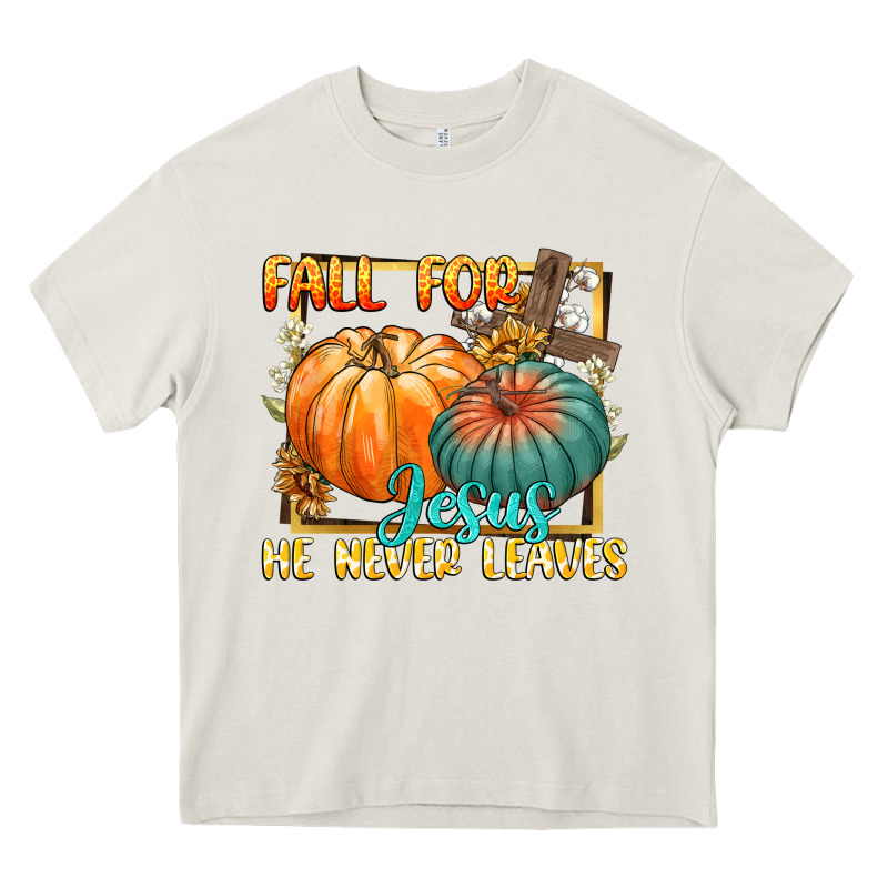 Fall For Jesus He Never Fails Heavy Core Tee by CowGirlArtShop | Teevron