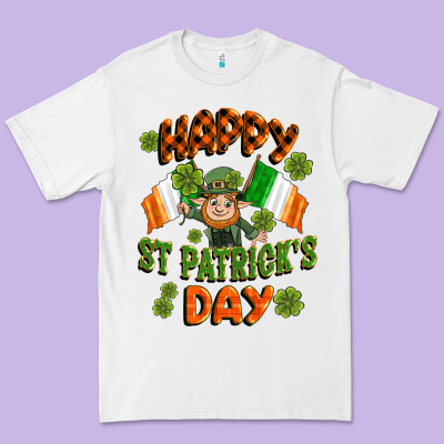 Happy St Patricks Day Premium Tee Designed By Cowgirlartshop