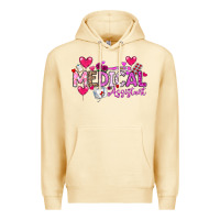 Pina Colada Valentine Medical Assistant Premium Hoodie - CowhideDigitalArt