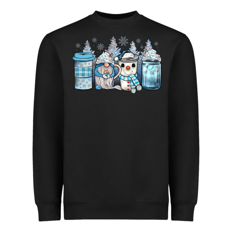 Winter Coffee Heavyweight Sweatshirt by JahusDesignShop | Teevron