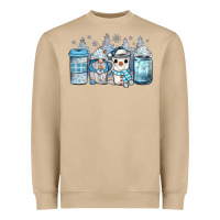 Mushroom winter coffee Heavyweight Sweatshirt - JahusDesignShop