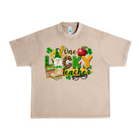 French Oak one lucky teacher Urban Heavy Tee - FaDigitalArtStudio