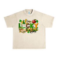 Sandshell one lucky teacher Urban Heavy Tee - FaDigitalArtStudio