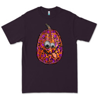 Plum watercolor pumpkin leopard Premium Tee - RanaPortraitStore