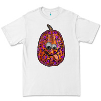 White watercolor pumpkin leopard Premium Tee - RanaPortraitStore