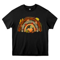 Black fall rainbow Heavy Core Tee - CowGirlArtShop