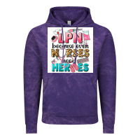 Cloud Purple LPN because nurses need heroes Vintage Hoodie - LillyAllenDesigns