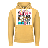 Vintage Mustard LPN because nurses need heroes Vintage Hoodie - LillyAllenDesigns