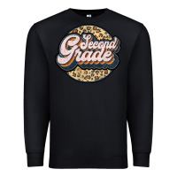 Black second grade Premium Sweatshirt - JahusDesignShop