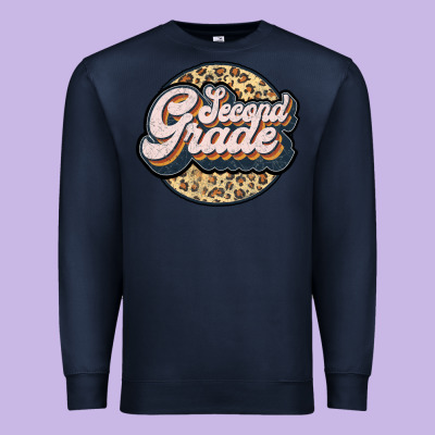 Second Grade Premium Sweatshirt Designed By Jahusdesignshop