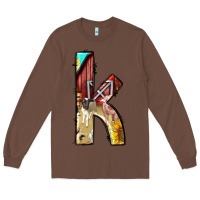 Chestnut farm life alphabet lowercase letters k Long Sleeve Tee - BundleAndBundleShop