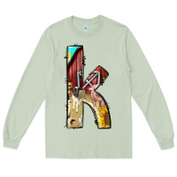 Matcha farm life alphabet lowercase letters k Long Sleeve Tee - BundleAndBundleShop