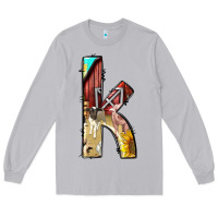 Moon Dust farm life alphabet lowercase letters k Long Sleeve Tee - BundleAndBundleShop