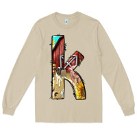 Mushroom farm life alphabet lowercase letters k Long Sleeve Tee - BundleAndBundleShop