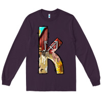 Plum farm life alphabet lowercase letters k Long Sleeve Tee - BundleAndBundleShop