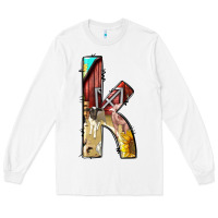 White farm life alphabet lowercase letters k Long Sleeve Tee - BundleAndBundleShop