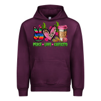 Mauve Wine But first cafecito y chismecito Urban Hoodie - RanaPortraitStore