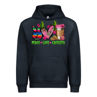 Navy But first cafecito y chismecito Urban Hoodie - RanaPortraitStore