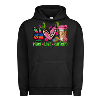 Pigment Black But first cafecito y chismecito Urban Hoodie - RanaPortraitStore