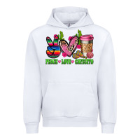 White But first cafecito y chismecito Urban Hoodie - RanaPortraitStore