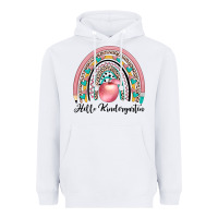 White hello kindergarten Heavyweight Hoodie - JahusDesignShop