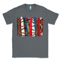 Charcoal Heather Baseball brushstroke Classic Tee - HowdyJamesFarm