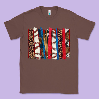 Baseball Brushstroke Classic Tee Designed By Howdyjamesfarm