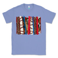 Colony Blue Baseball brushstroke Classic Tee - HowdyJamesFarm
