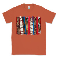 Copper Baseball brushstroke Classic Tee - HowdyJamesFarm