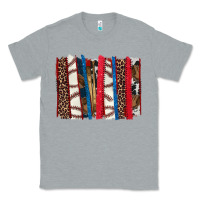 Heather Grey Baseball brushstroke Classic Tee - HowdyJamesFarm