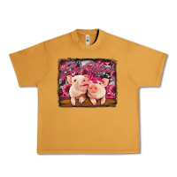 Peanut Butter be mine valentine's day pigs Urban Heavy Tee - Jasminsmagicworld