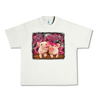 Pistachio be mine valentine's day pigs Urban Heavy Tee - Jasminsmagicworld