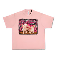 Salmon be mine valentine's day pigs Urban Heavy Tee - Jasminsmagicworld