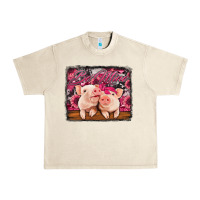 Sandshell be mine valentine's day pigs Urban Heavy Tee - Jasminsmagicworld