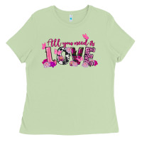 Matcha All you need is love Valentine's Day Ladies Tee - FaDigitalArtStudio