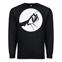 Black praying mantis Premium Sweatshirt - DesigneFamous